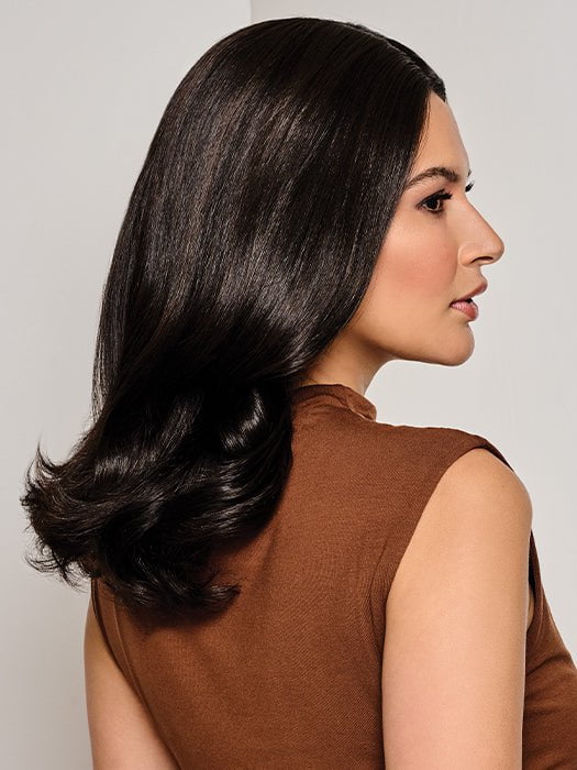 16" On Key | Human Hair Topper with Lace Front (Mono Top) - Image 3