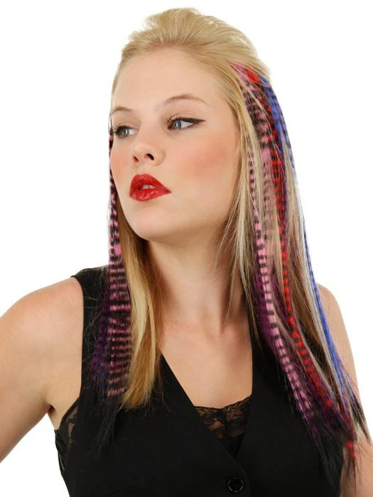 16" Tiger Print Hair Extensions (1pc) | Discontinued - Image 15