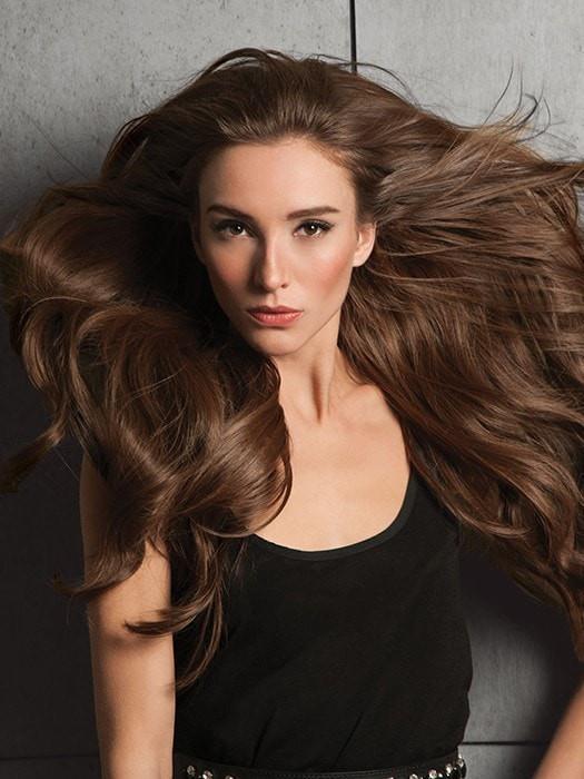20" Invisible HF Synthetic Hair Extensions (1 Piece) | Halo - Image 4