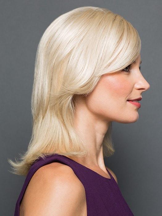 Chameleon | Synthetic Clip In Bangs/ Hair Topper (Mono Base) - Image 10