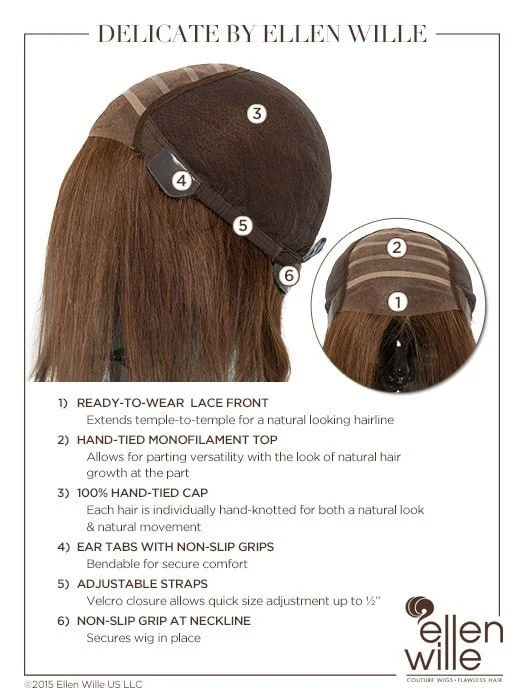 Delicate | Remy Human Hair Lace Front Wig (Hand-Tied) | DISCONTINUED - Image 12