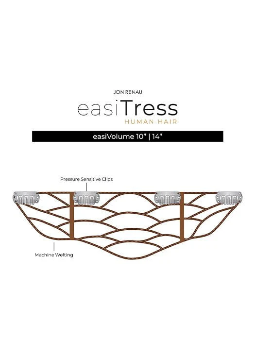 easiVolume 10" | Human Hair Extension | Clip In - Image 5