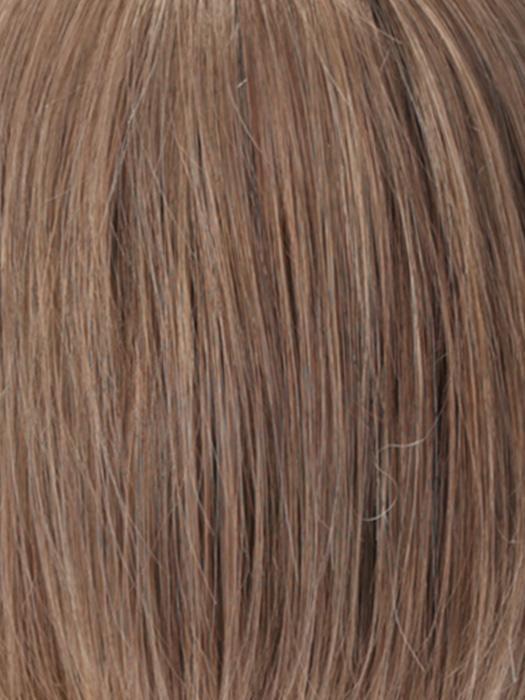 Glow French 8" | Human Hair Topper (Mono Top) - Image 10