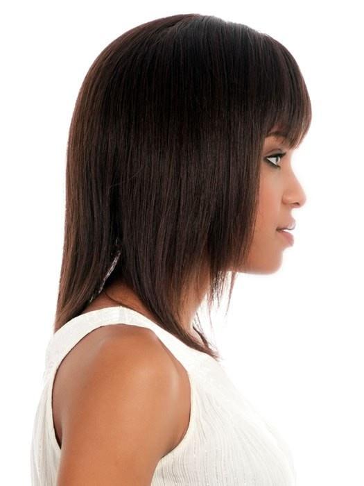 H-202 | Human Hair Wig (Center Skin Part) | DISCONTINUED - Image 2