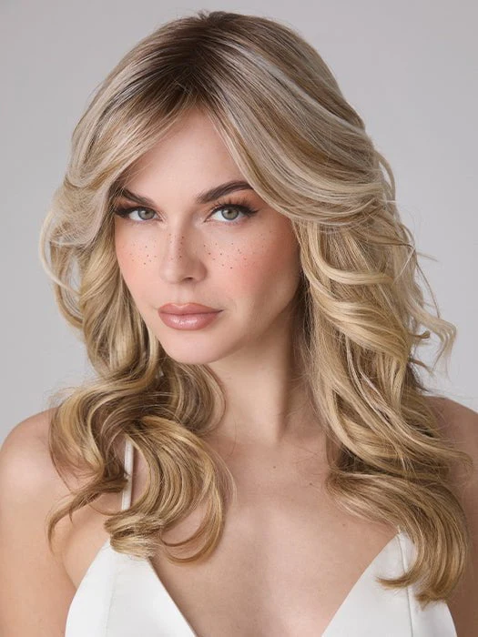 Medium Wavy TP Mono | Synthetic Hair Topper (Mono Top) - Image 3