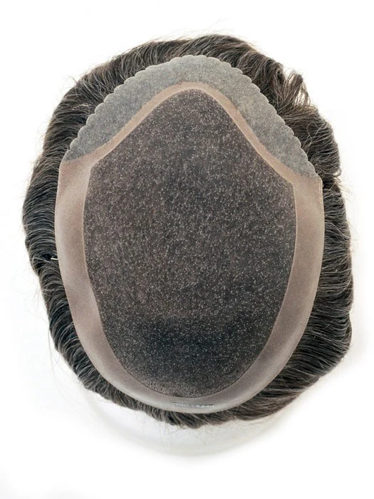 Men's System 6 x 9 | Human Hair Topper (Hand-Tied) | UNAVAILABLE - Image 5