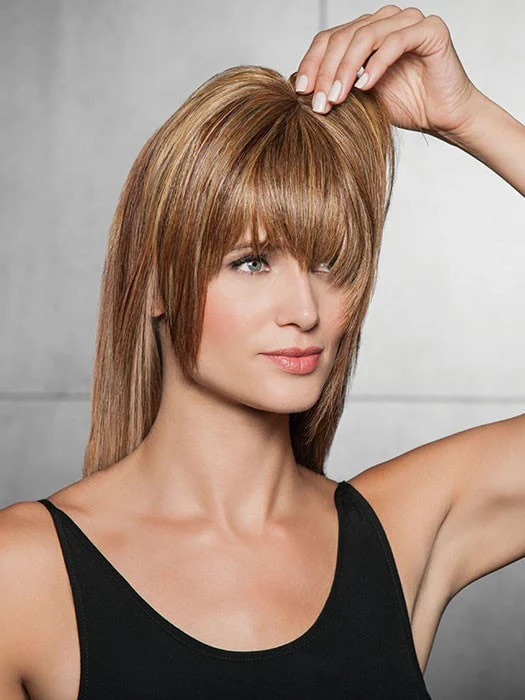 Modern Fringe Clip In Bang | HF Synthetic Bang (Clip In) | DISCONTINUED - Image 2