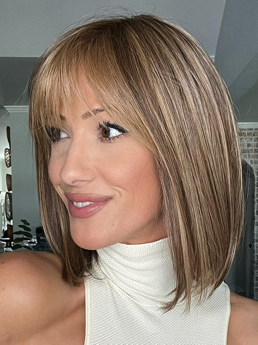 Paige | Human Hair / Synthetic Blend Lace Front Wig (Hand Tied) - Image 9