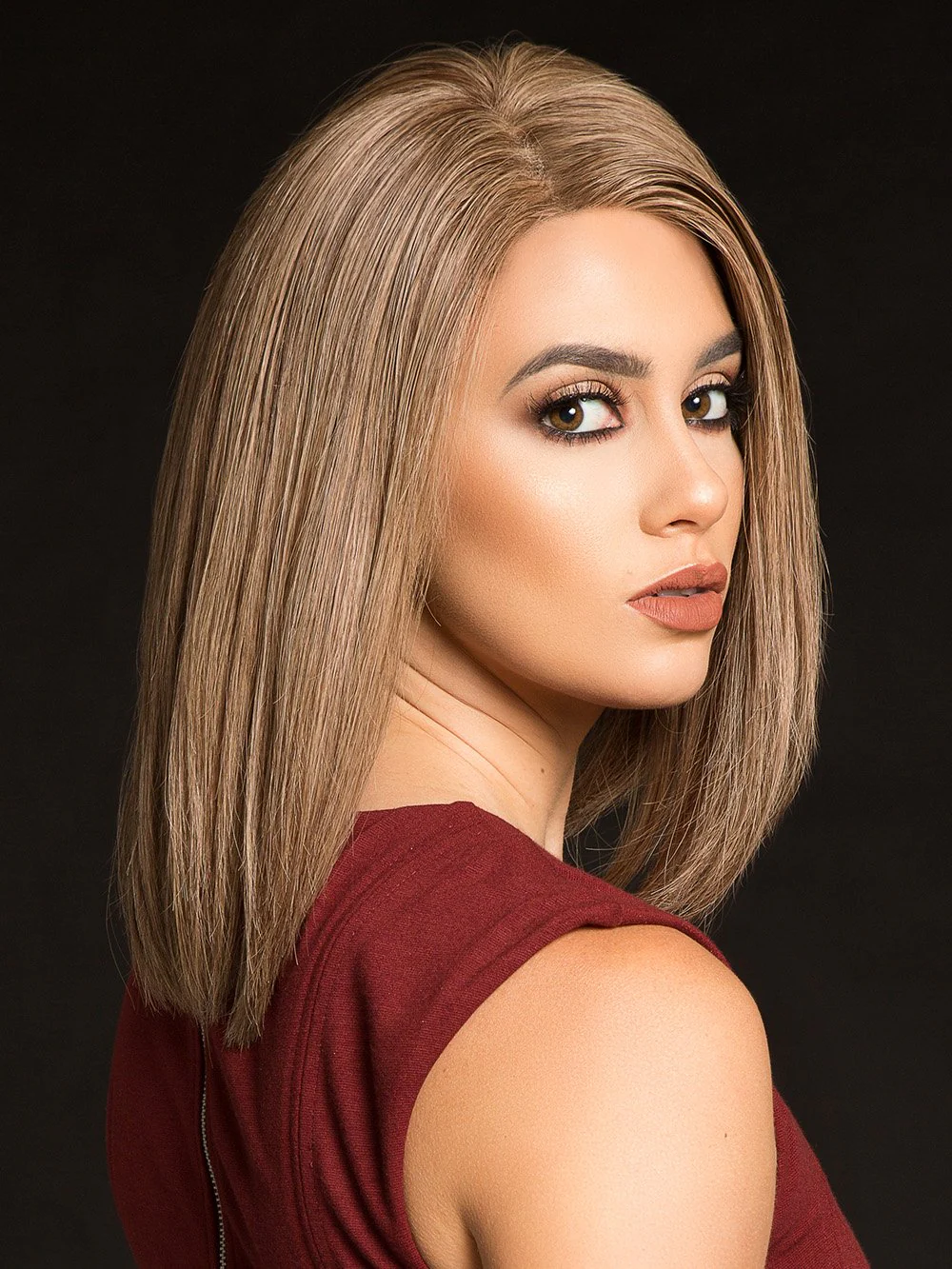 PLF 002HM | Human Hair Lace Front Wig (Hand-Tied) | UNAVAILABLE - Image 4