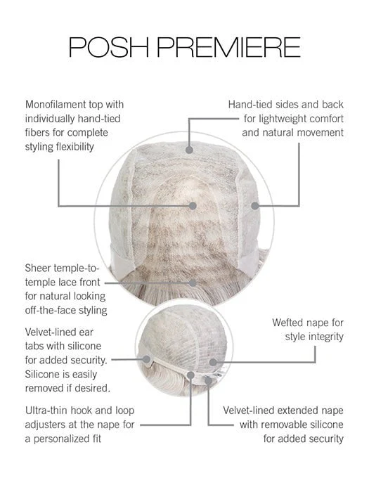 Posh Premiere | Synthetic Lace Front Wig (Hand-Tied) - Image 18