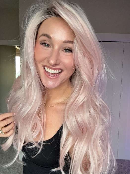 Queue The Hue | Synthetic Lace Front Wig (Mono Top) - Image 2
