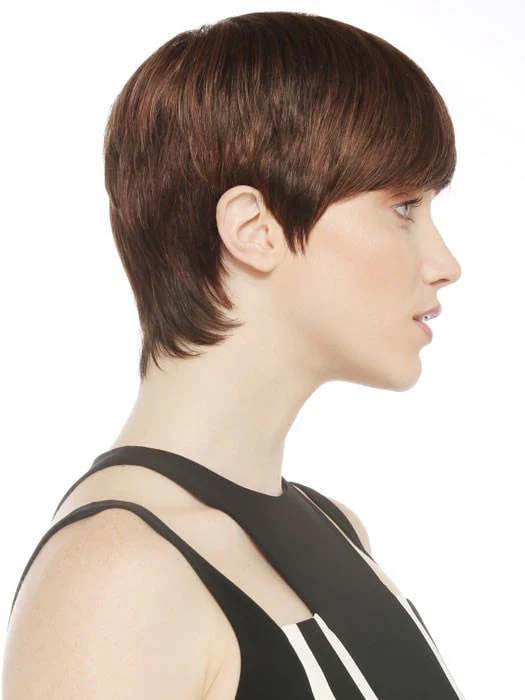 Space | Short Synthetic Wig (Mono Crown) | DISCONTINUED - Image 16