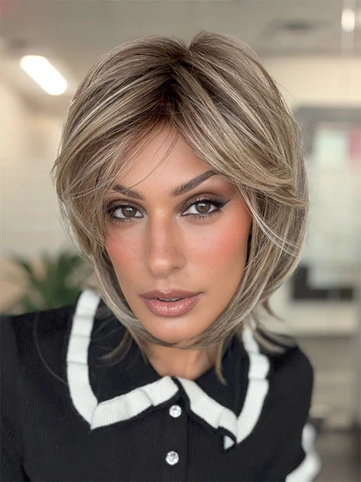 Timeless Charm | Synthetic Wig (Mono Part) - Image 7