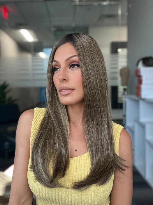 Unmatched 18" | Synthetic Hair Hair Topper (Hand Tied) - Image 9